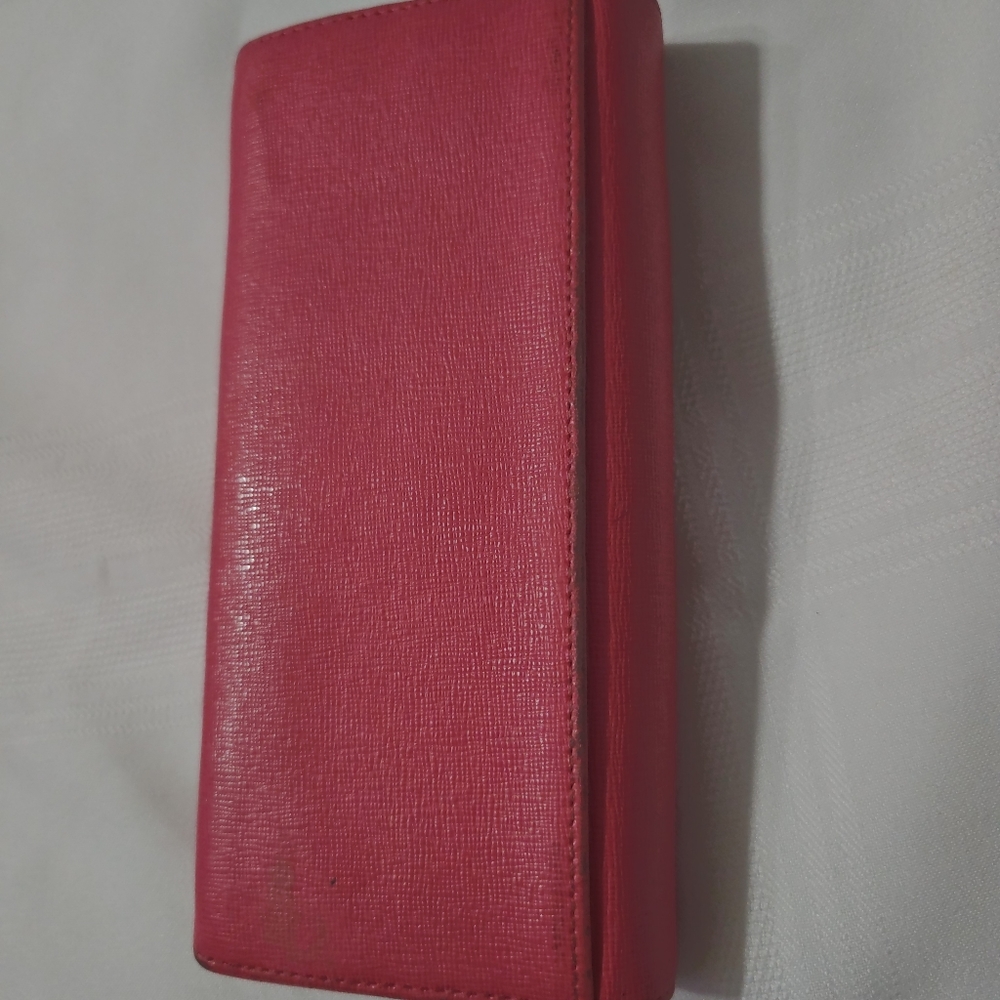 Furla Auth. Leather 3 Devider Multipockets Long W… - image 7